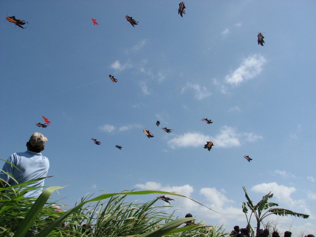 Bali Kite Festival at Padang Galak Beach