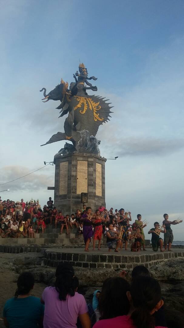Gajah Mina landmark at Pererenan Beach, Bali