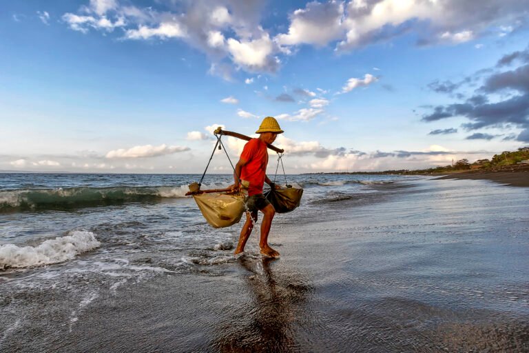 Kusamba Traditional Salt Making, Bali