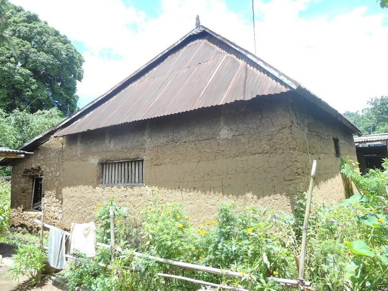 Bali Aga traditional house in Sidetapa village, Banjar, Bali